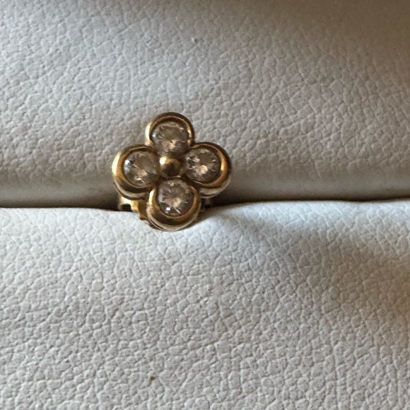 Tiffany & Co Diamond Earring Rare Bezel Set 18k  Gold Lace Collection Vintage - Picture 6 of 11